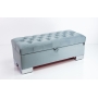 Tufted Storage Bench Chesterfield Q-4 Piano 11